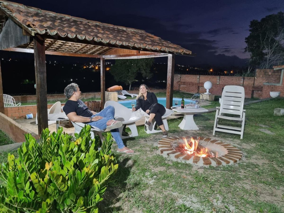 Casa em Gravatá Vista para o Vale Villa Esterno foto