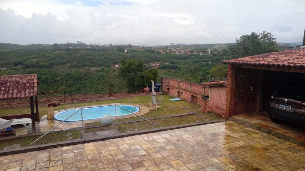 Casa em Gravatá Vista para o Vale Villa Esterno foto