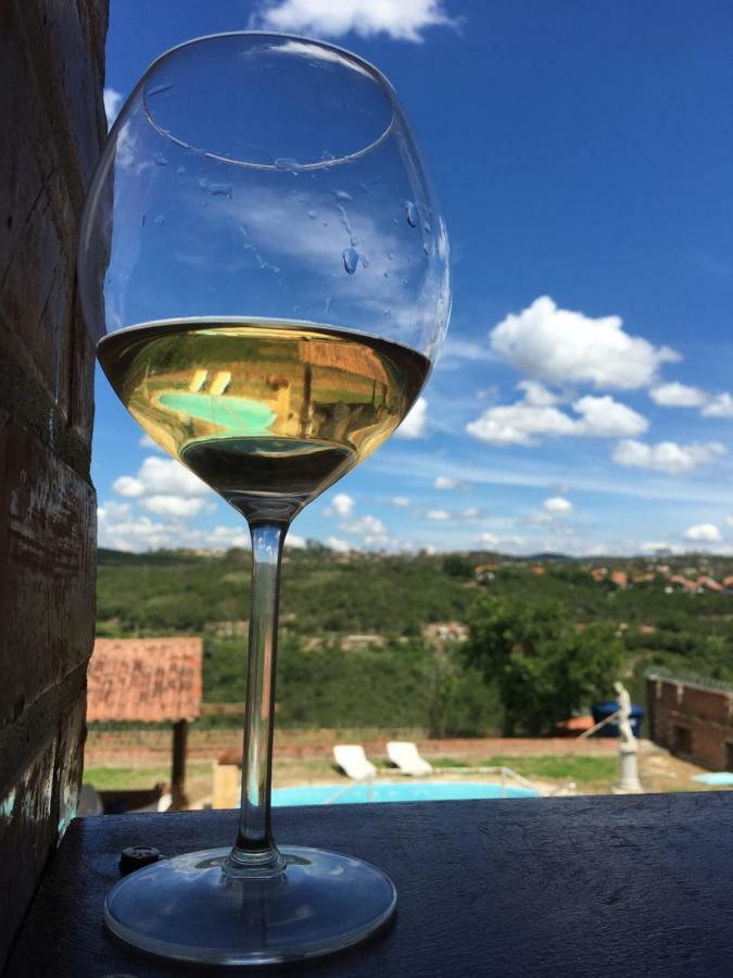 Casa em Gravatá Vista para o Vale Villa Esterno foto